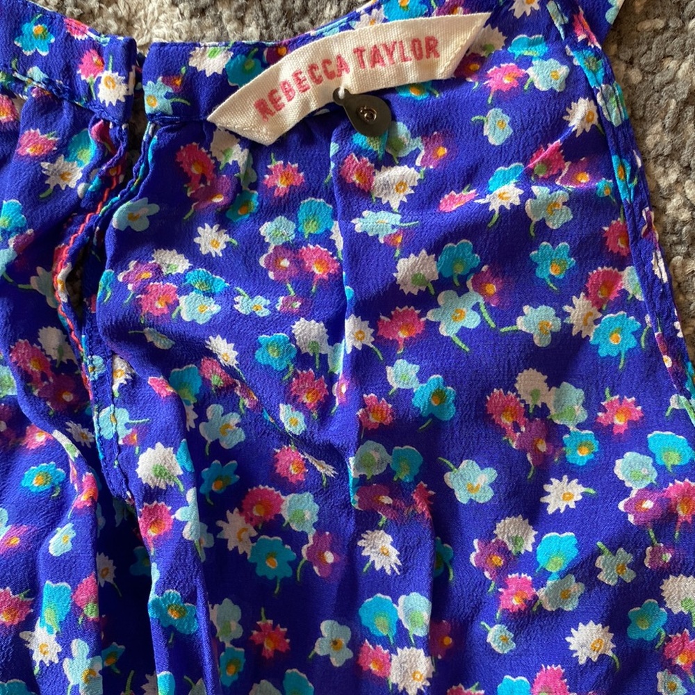 Rebecca Taylor Floral Silk Dress - Picture 5 of 6